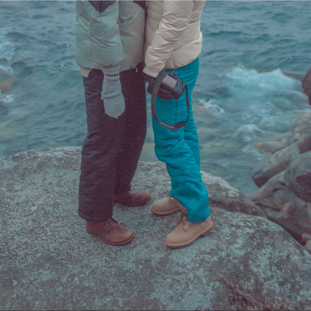 Blue Ski pants